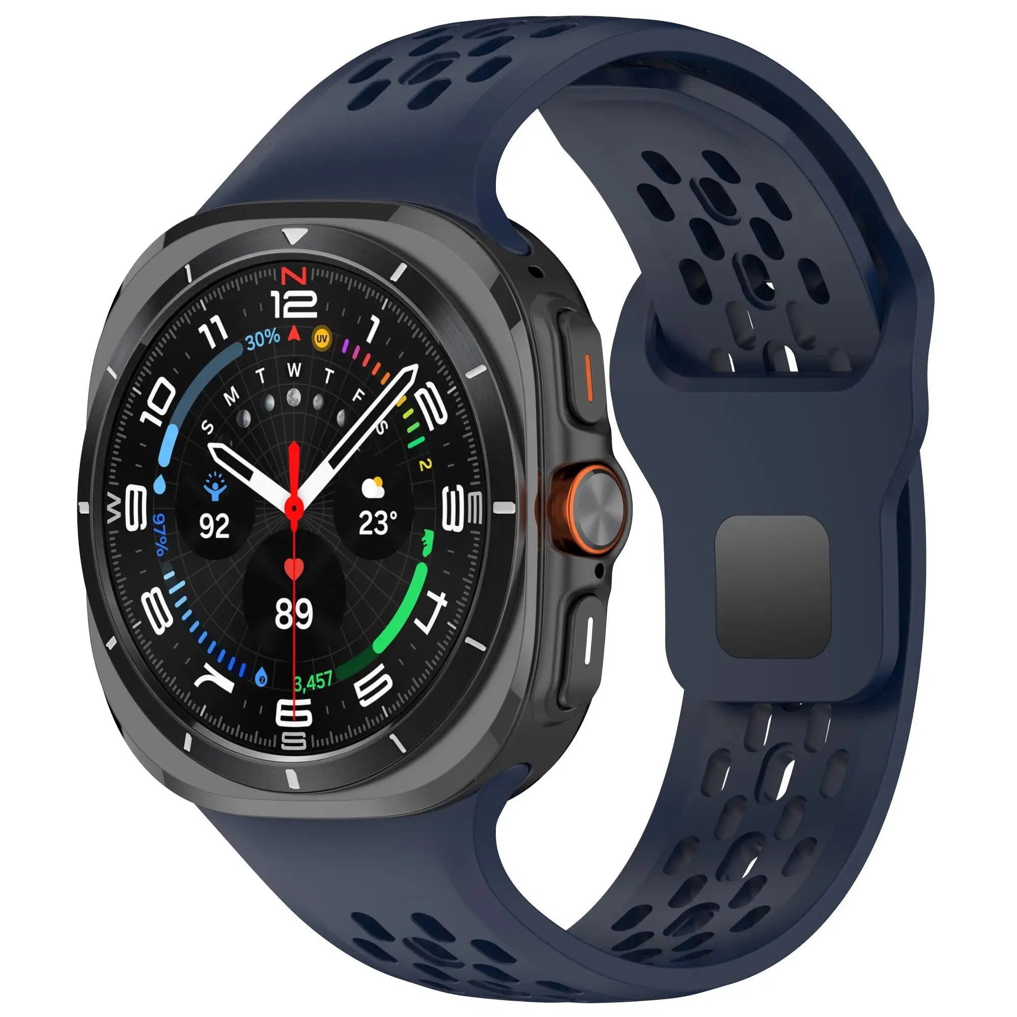 GalaxyFit Breathable Silicone Sport Band for Galaxy Watch Ultra & Ultra 2 (2026) — product view 16