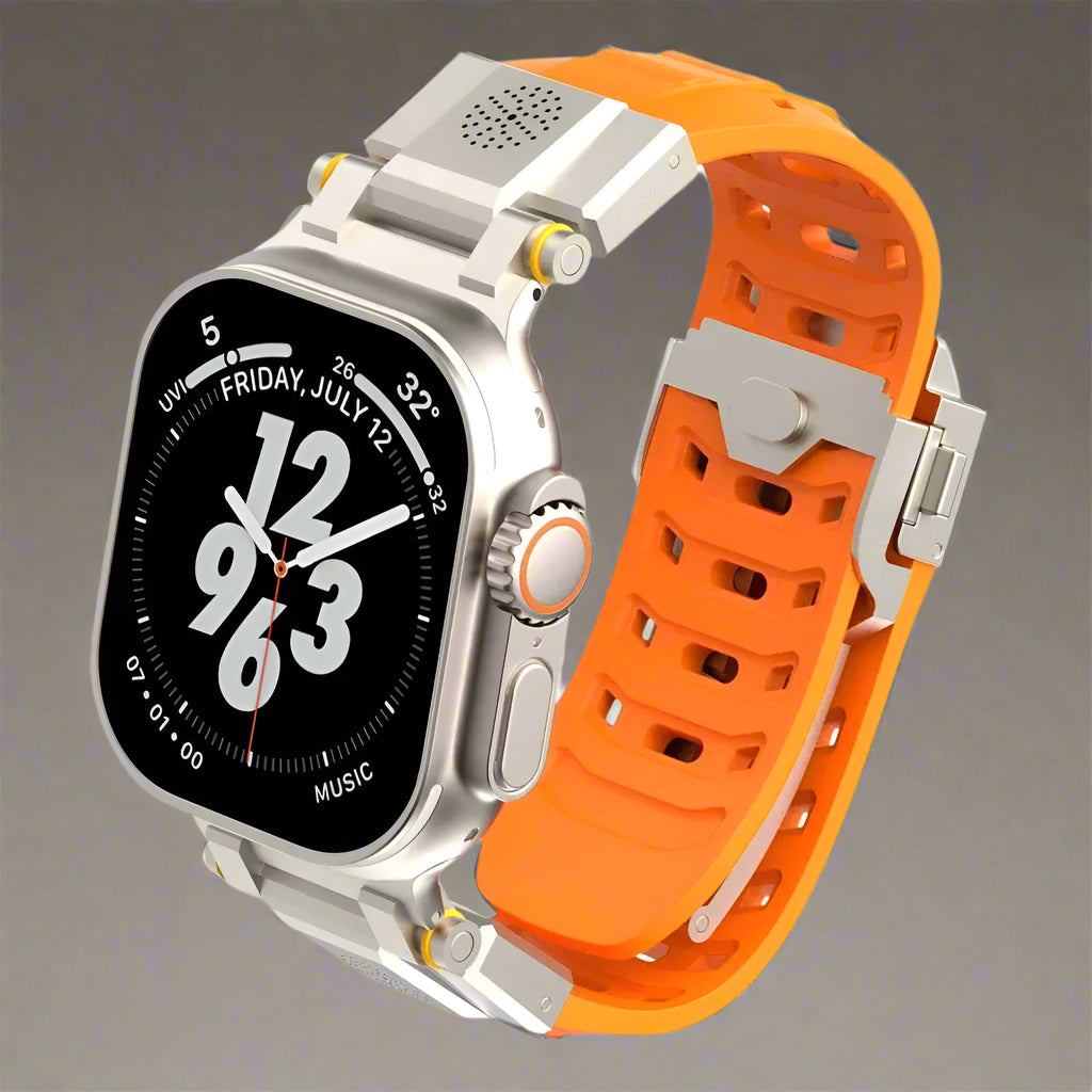 Soft Rubber Loop Band for Apple Watch Strap 49mm 46mm 45mm 44mm Bracelet Replaced Accessories Iwatch Series SE 10 9 8 7 6 Ultra Avontic
