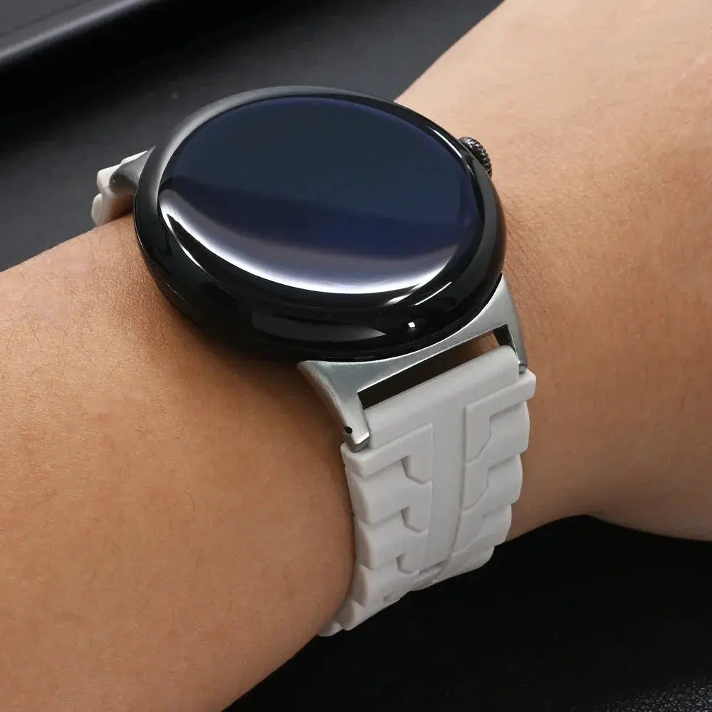 EliteFit Sport Silicone Band for Google Pixel Watch 4 & 3 – Premium Breathable Fitness Band (45mm Compatible) — product view 12