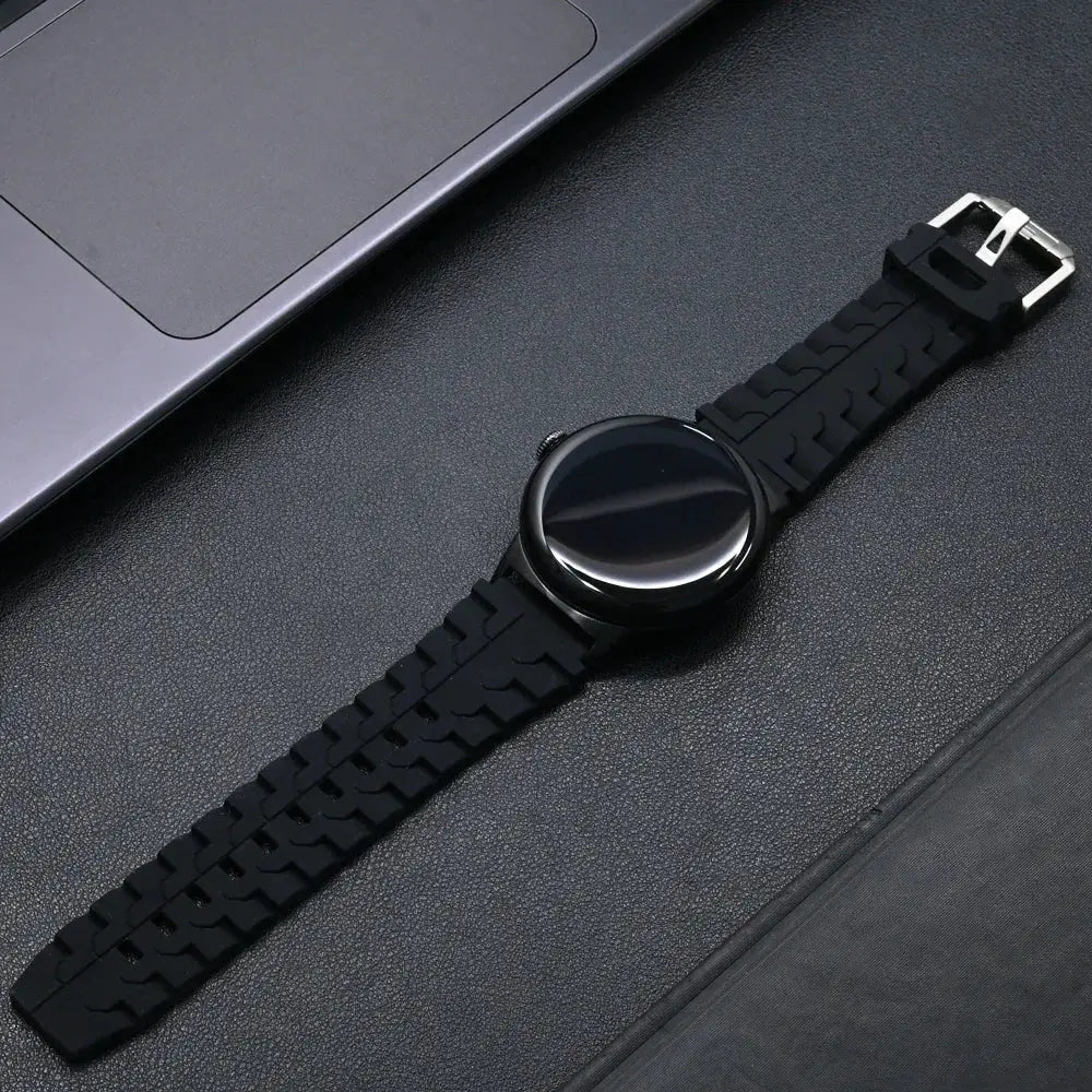 EliteFit Sport Silicone Band for Google Pixel Watch 4 & 3 – Premium Breathable Fitness Band (45mm Compatible) — product view 6