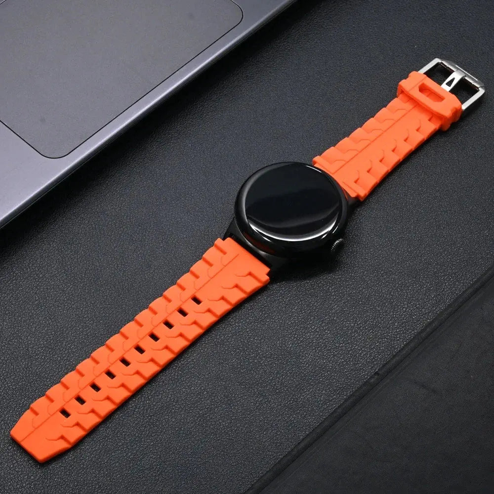 EliteFit Sport Silicone Band for Google Pixel Watch 4 & 3 – Premium Breathable Fitness Band (45mm Compatible) — product view 7