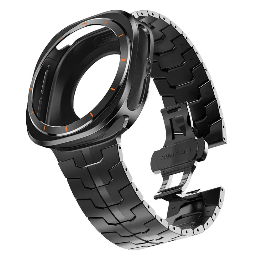 TitaniumEdge Pro Band & Case for Samsung Galaxy Watch Ultra (2024/2025) 47mm