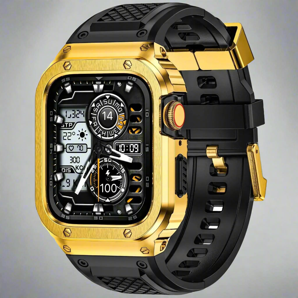 TitanGuard Pro Case & FluoroRubber Band for Apple Watch Ultra and Series 10-4 — product view 5