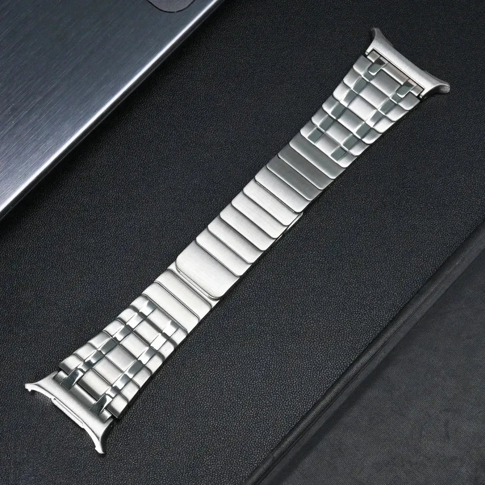 Stainless Steel Magnetic Band for Samsung Galaxy Watch 7 Ultra 47mm Loop Bracelet No Gaps Strap ULTRA 47MM Curved End Watchband Avontic