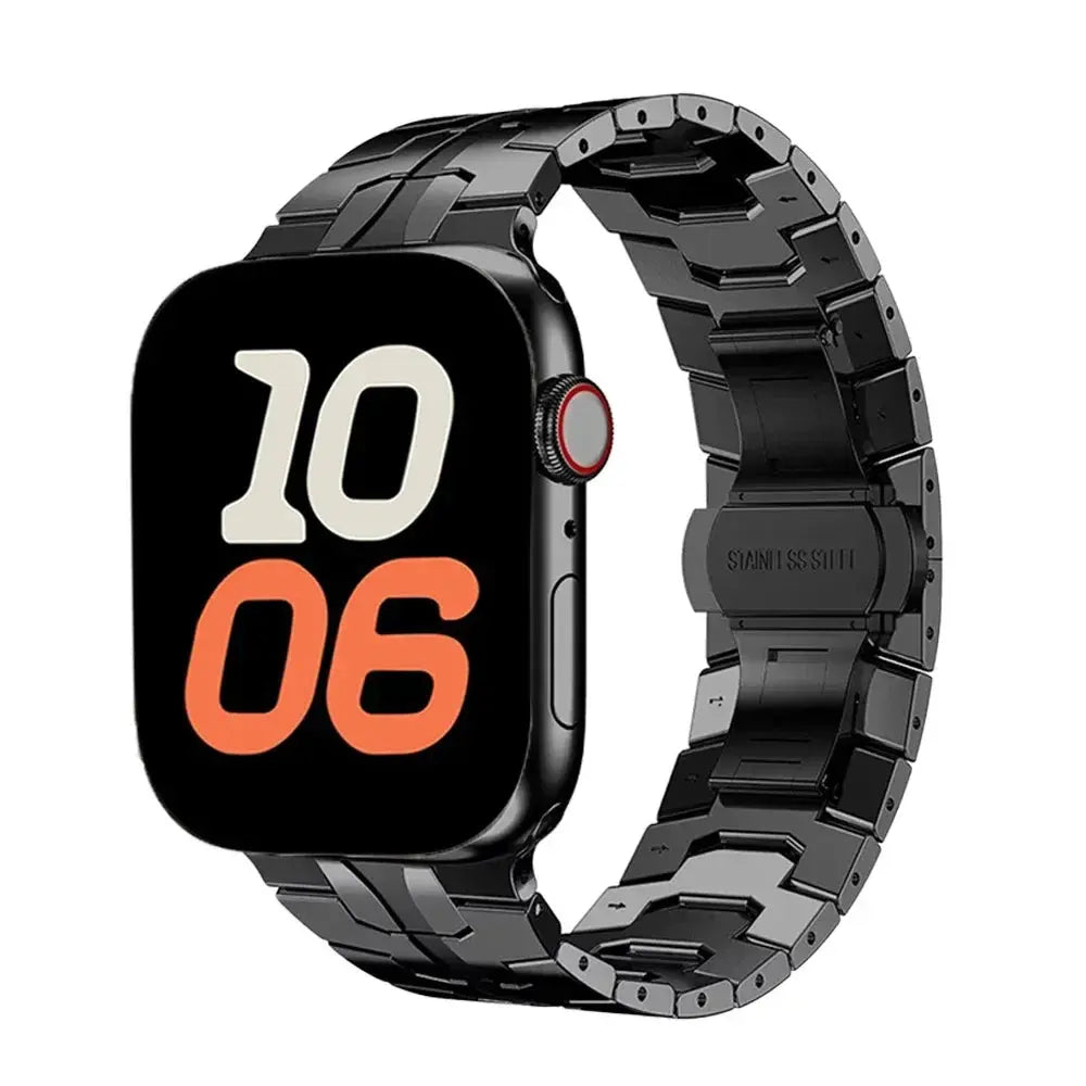 Stainless Steel Strap For Apple Watch Band 45mm 41mm 40mm 44mm 38mm Ultra 2 49mm Strap Metal Bracelet iWatch Series 10 46mm 42mm Pinnacle Luxuries