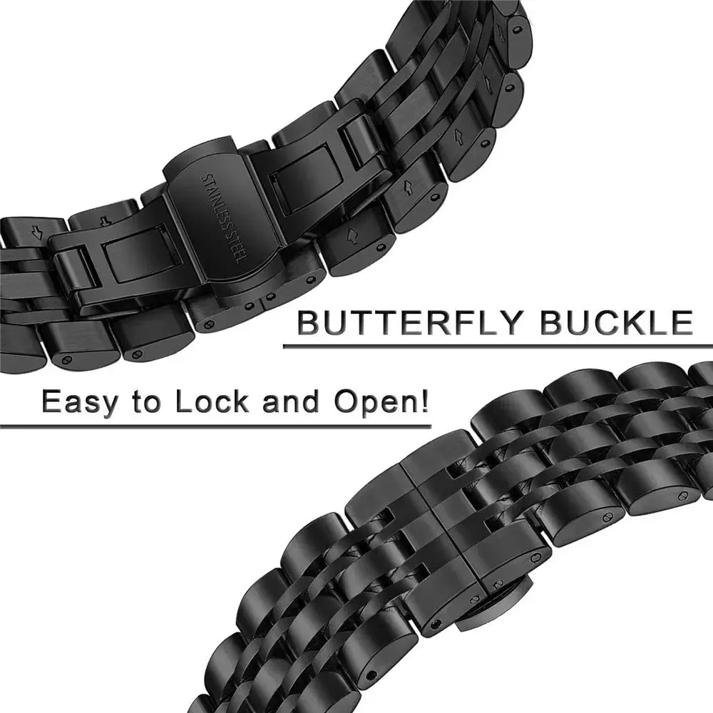 TitanShield ProMax: Premium Stainless Steel Band &amp; Tempered Glass Protector for Samsung Galaxy Watch 7 Ultra 47mm — product view 6