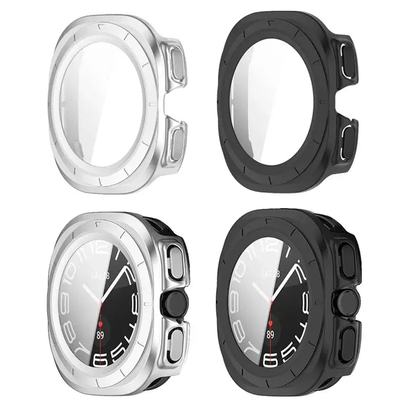 TitanShield ProMax: Premium Stainless Steel Band &amp; Tempered Glass Protector for Samsung Galaxy Watch 7 Ultra 47mm — product view 8