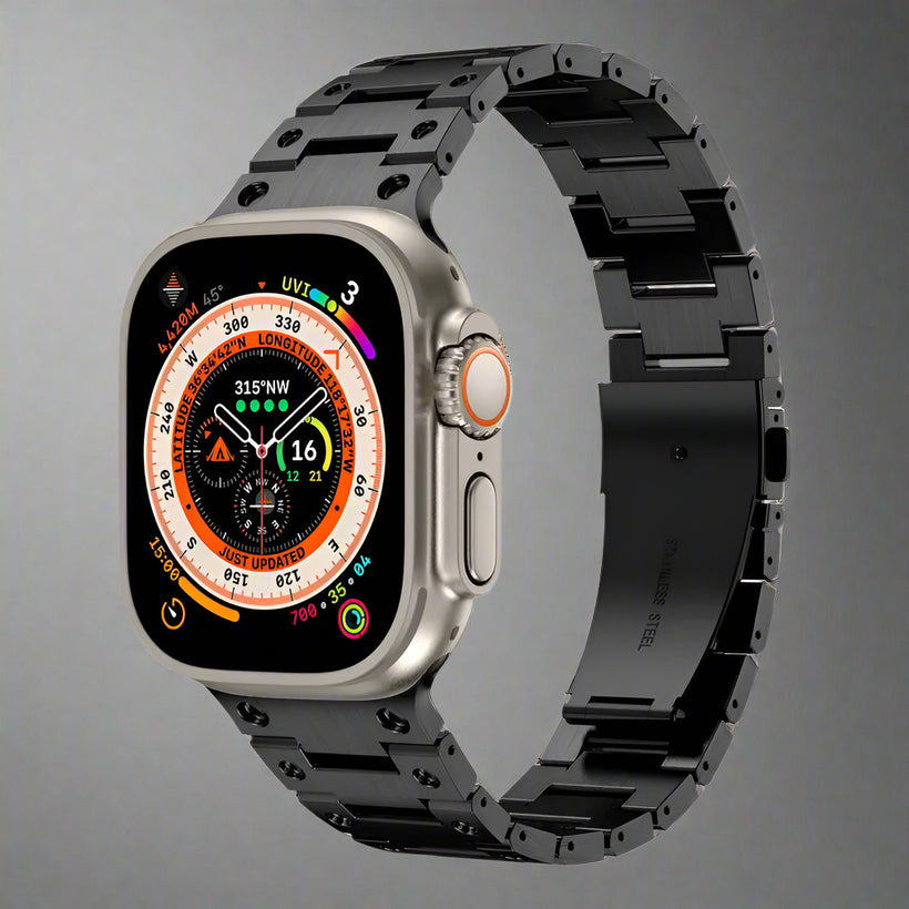 Titanium Elegance Custom Watch Band for Apple Watch