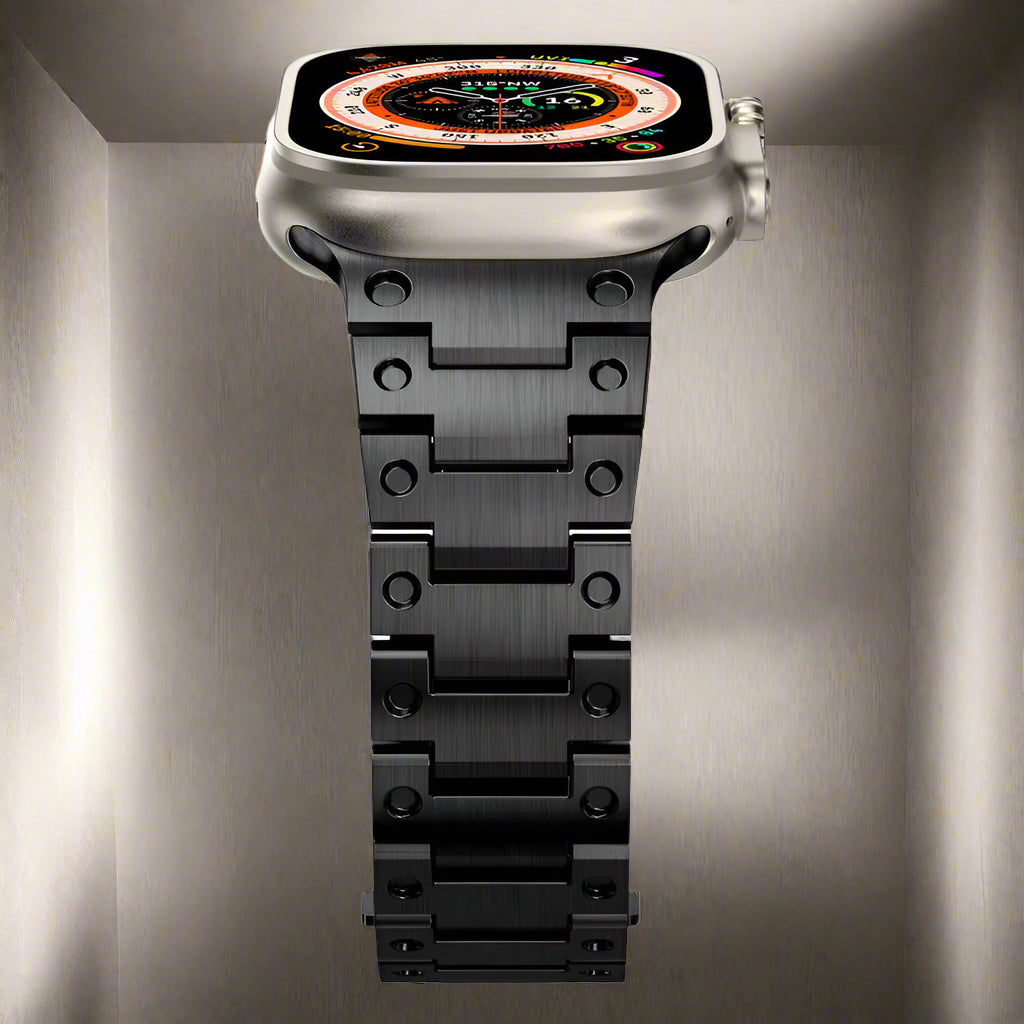 Titanium Elegance Custom Watch Band for Apple Watch Avontic