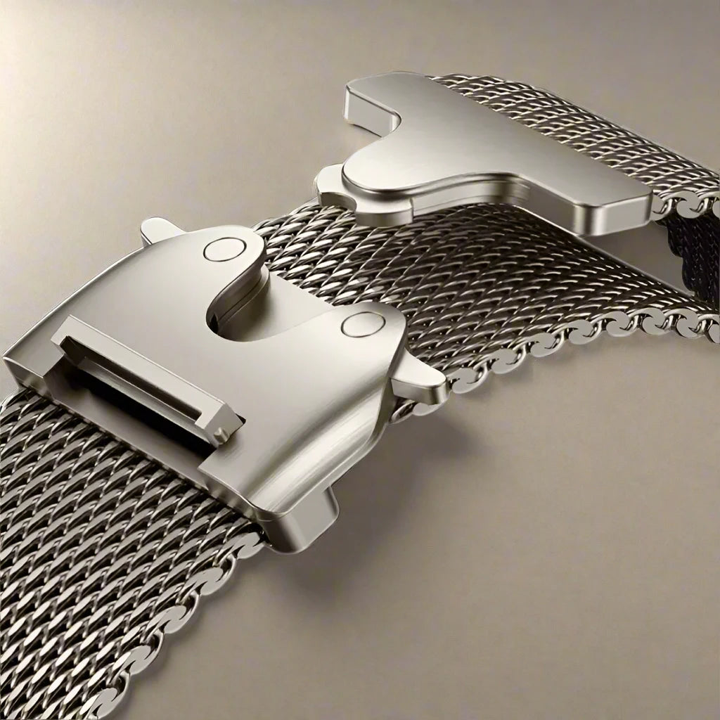 Titanium Official 1:1Strap For Apple watch Ultra Band 49mm S10 46mm 42mm 45mm 44mm Milanese bracelet iWatch 10 9 8 7 6 5 SE 4 3 Avontic