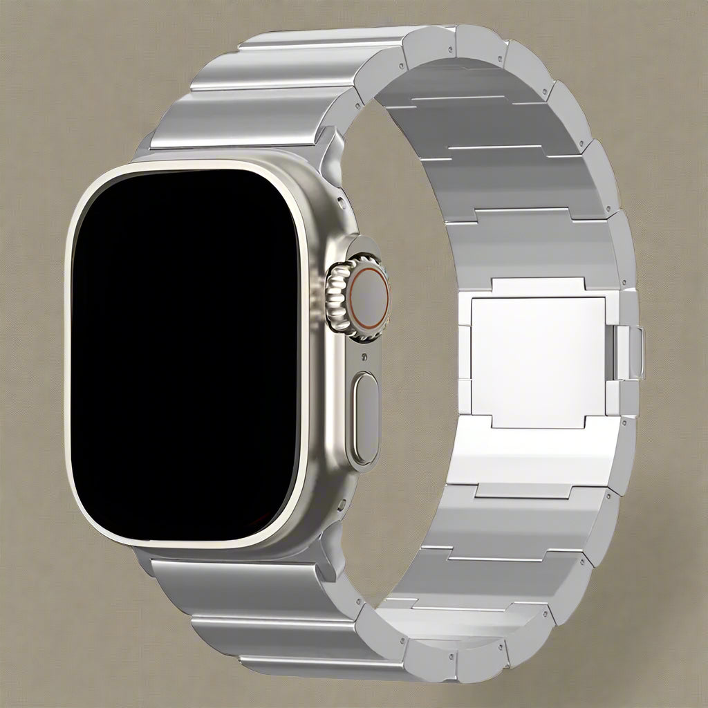 Titanium Strap for Apple Watch Ultra 2 1 49mm 45mm 44mm 38mm 40 41mm Magnetic Buckle Series 9 8 7 6 SE 5 4 3 2 Correa Bracelet Avontic