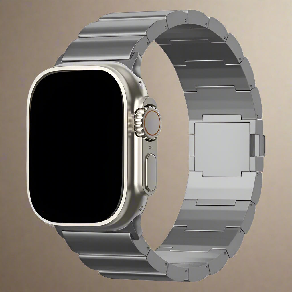 Titanium Strap for Apple Watch Ultra 2 1 49mm 45mm 44mm 38mm 40 41mm Magnetic Buckle Series 9 8 7 6 SE 5 4 3 2 Correa Bracelet Avontic