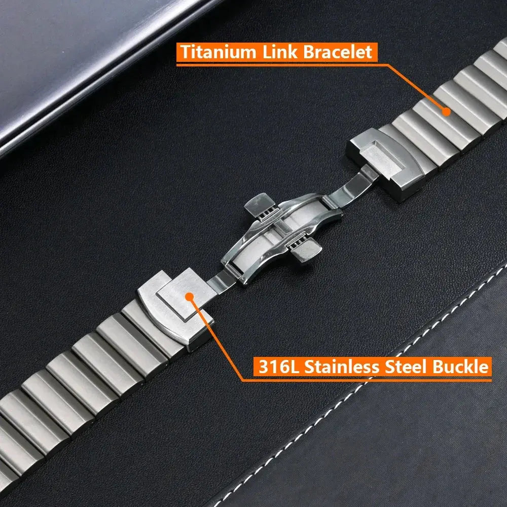 TitanBuckle Elite Titanium Band for Google Pixel Watch 5, 4 & 3 (45mm) — product view 6