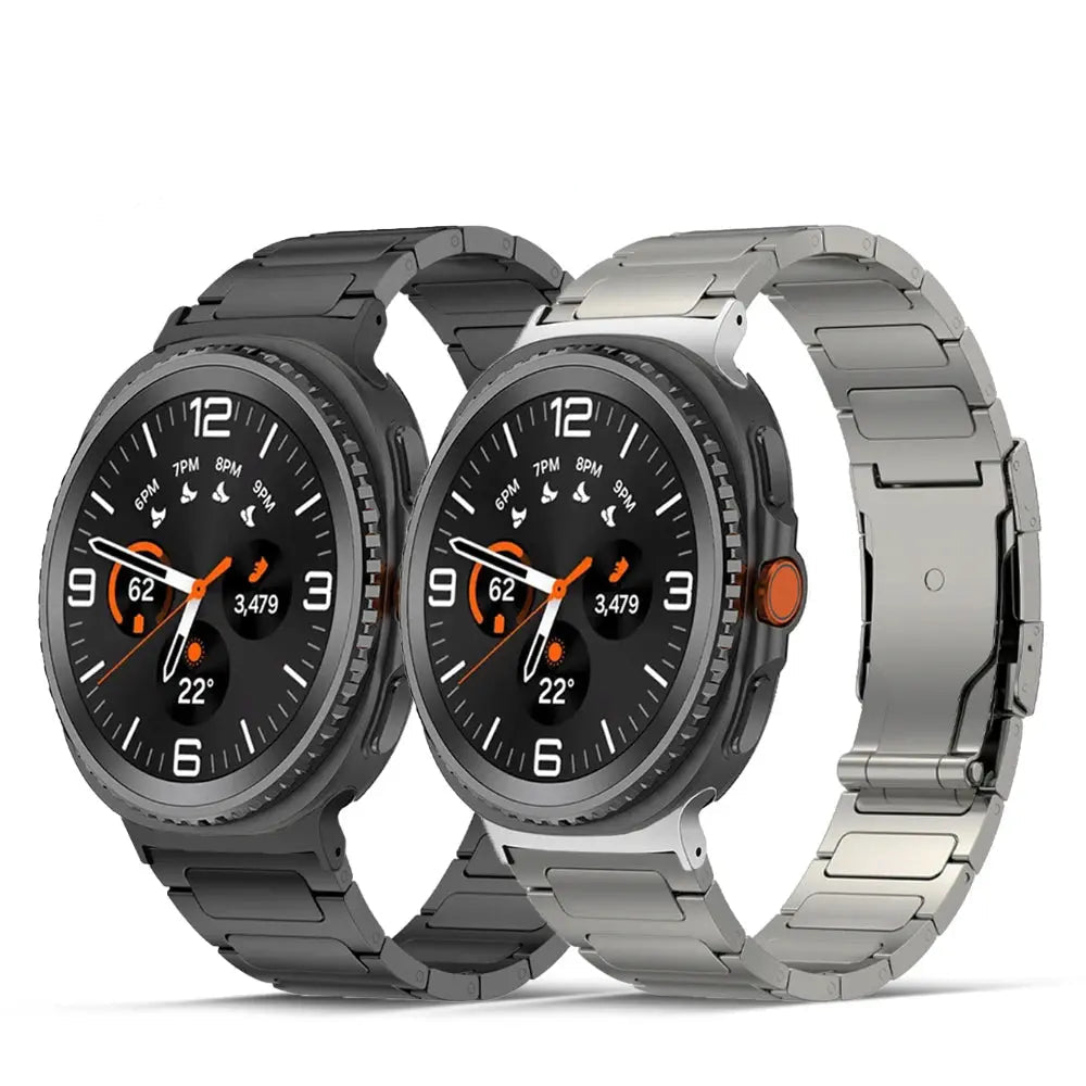 Titanium Strap for Samsung Galaxy Watch Ultra 2025 8 Classic 46mm Luxury Metal Band for Galaxy Ultra 47mm 8 7 6 5 4 FE 44mm 40mm Avontic