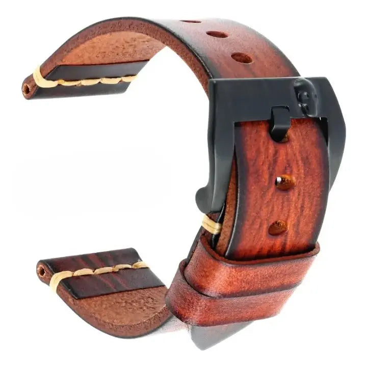 Vintage Italian Cow Leather Band For Samsung Galaxy Watch Avontic