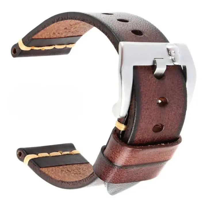 Vintage Italian Cow Leather Band For Samsung Galaxy Watch Avontic