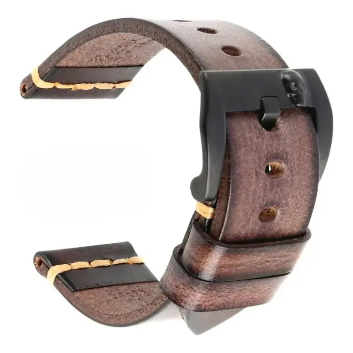 Vintage Italian Cow Leather Band For Samsung Galaxy Watch Avontic