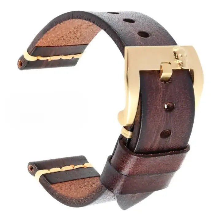 Vintage Italian Cow Leather Band For Samsung Galaxy Watch Avontic