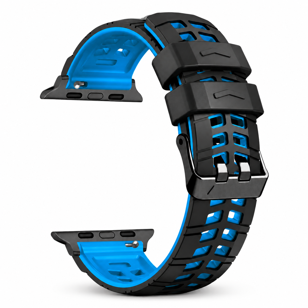 AeroStride Silicone Sport Band for Apple Watch Series 1–12, SE & Ultra 1–4 — product view