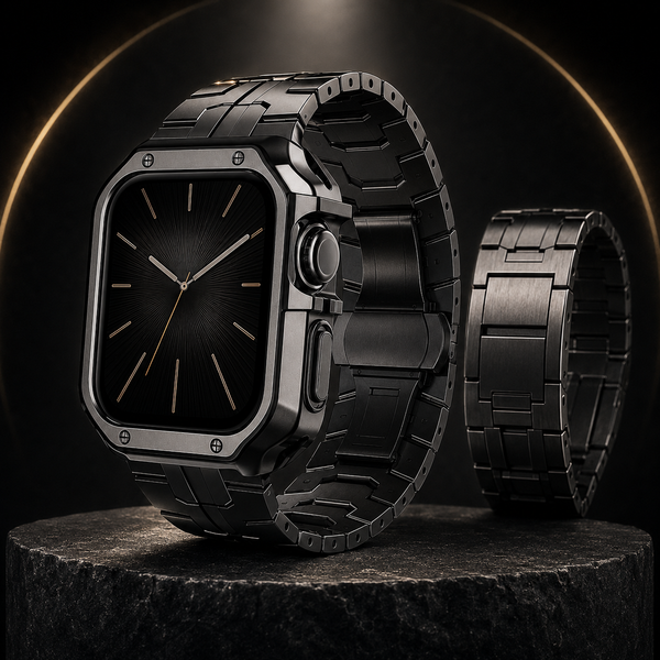 TitaniumGuard Ascend Series – Titanium Band & Protective Case for Apple Watch Ultra & Series 11/10/9/8/7