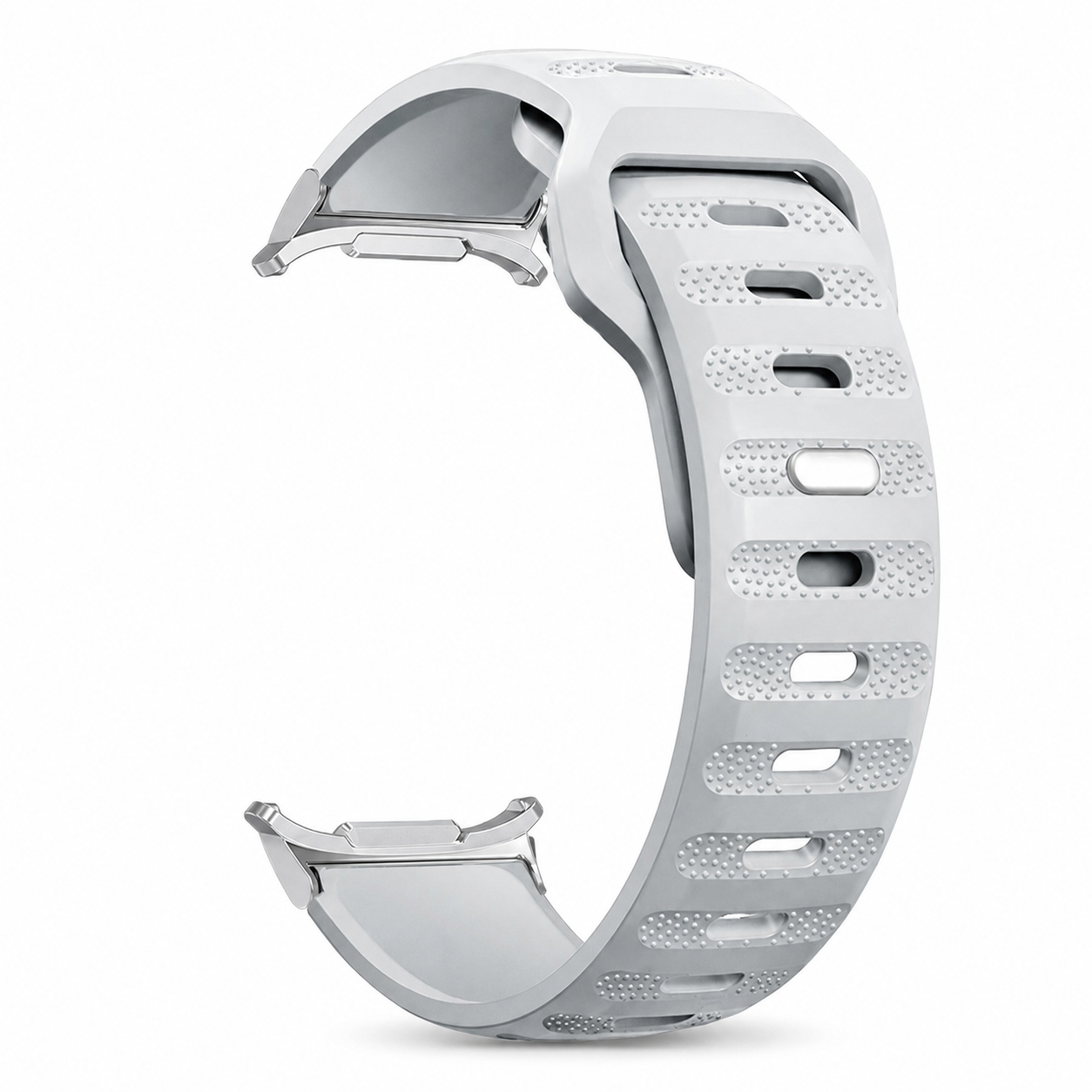 Avontic AeroFlex Light Grey silicone sport band for Galaxy Watch