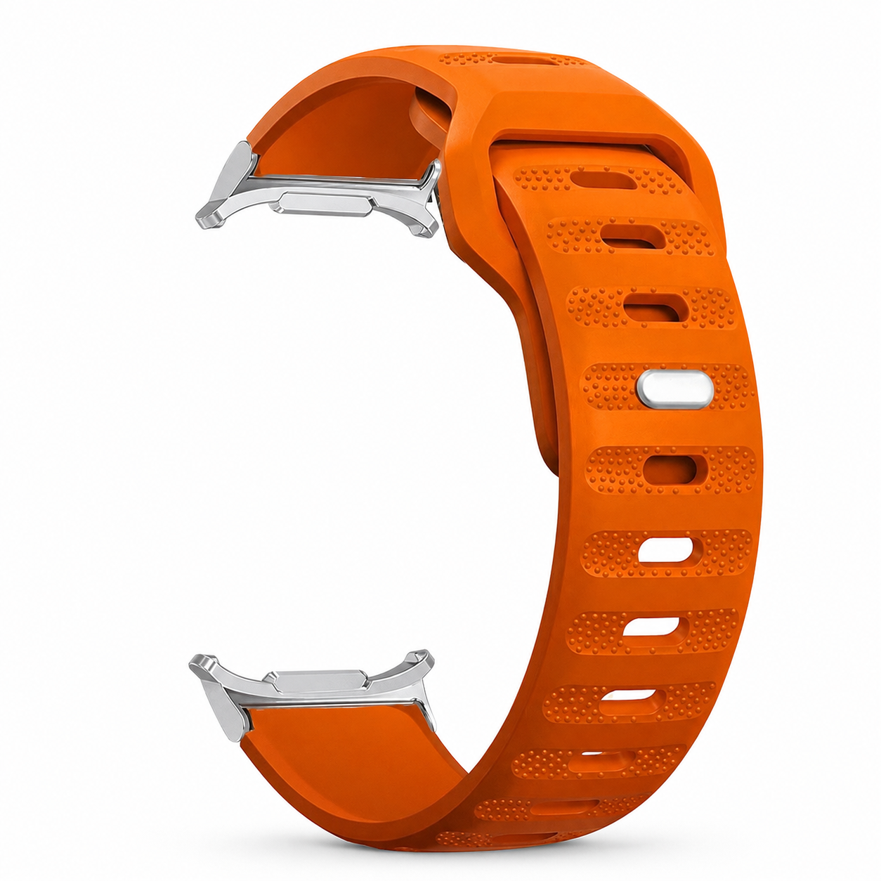 Avontic AeroFlex Orange silicone sport band for Galaxy Watch