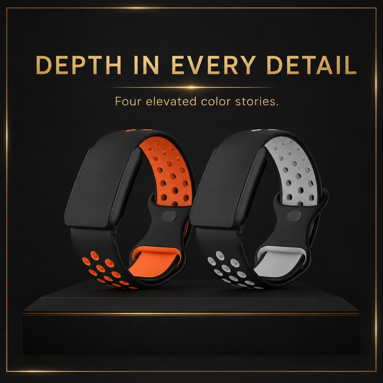 Avontic AeroVent Dual-Tone Sport Band for WHOOP 4.0, 5.0 & MG — product view 6