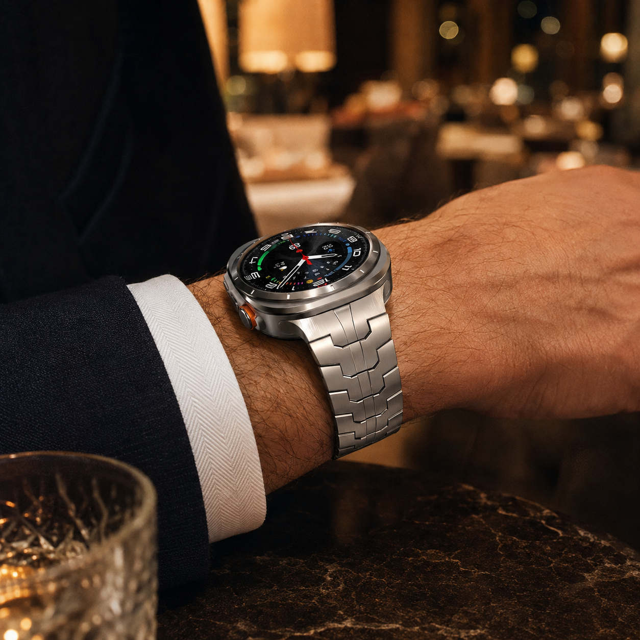 Avontic ApexLink Executive™ Metal Band for Galaxy Watch9, Watch8, Watch8 Classic & Ultra2 — product view 9