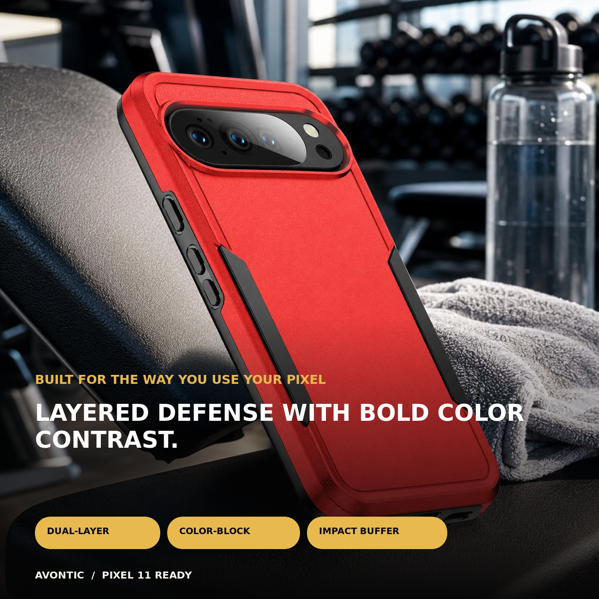 Avontic ArmorDuo Google Pixel case feature image highlighting everyday use