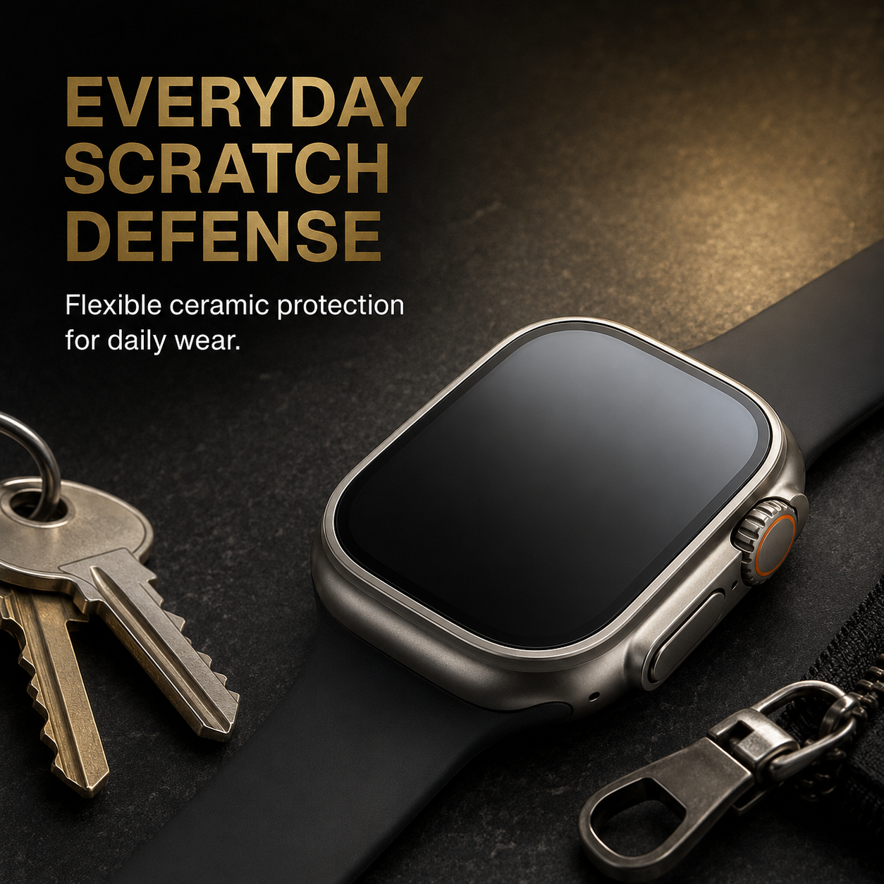 CeramiShield 5-Pack Ultra-Slim Screen Protectors with Installation Tool — Apple Watch Series 1–11 & Ultra 1–3 — product view 4
