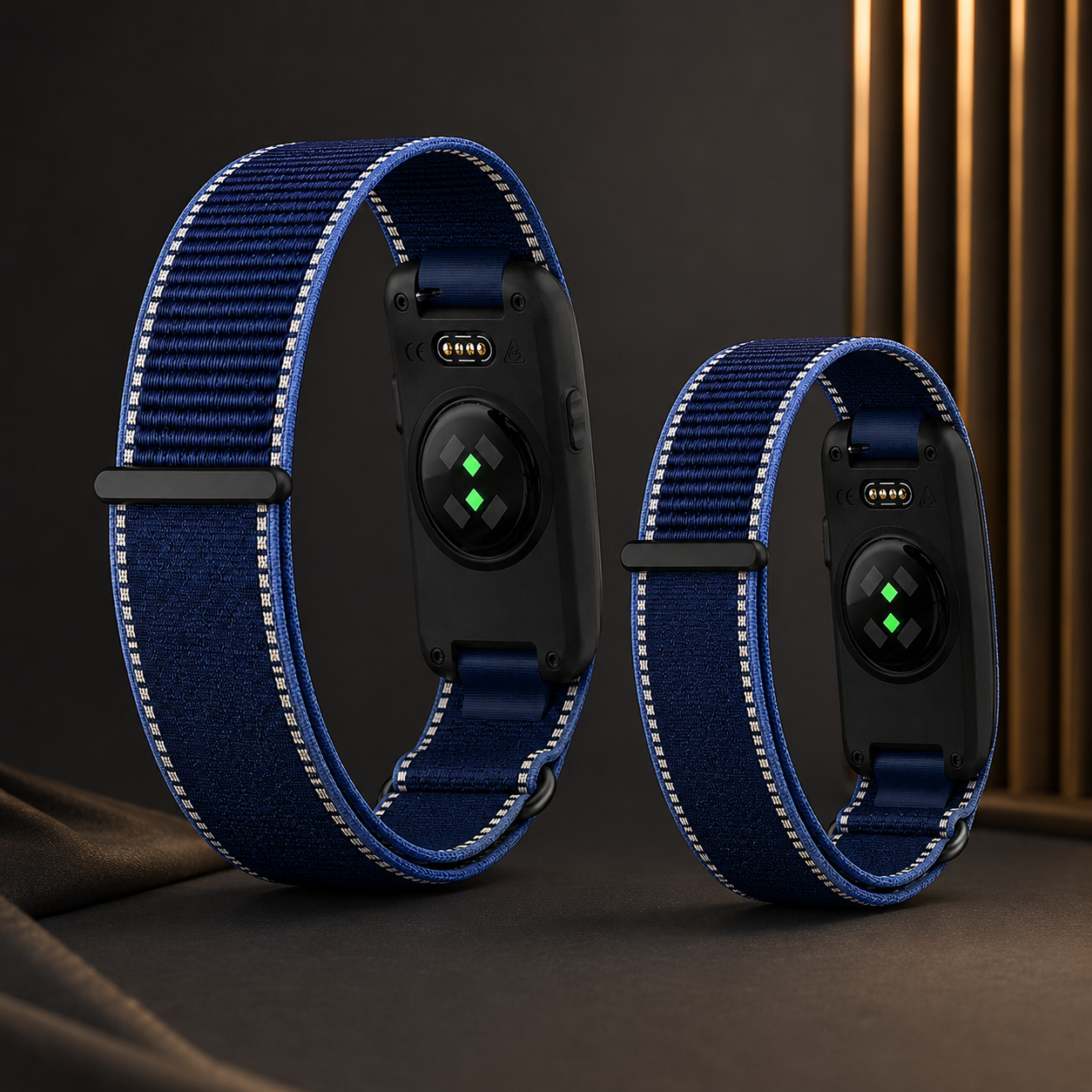 AeroLoop DuoFit wrist and upper-arm band options