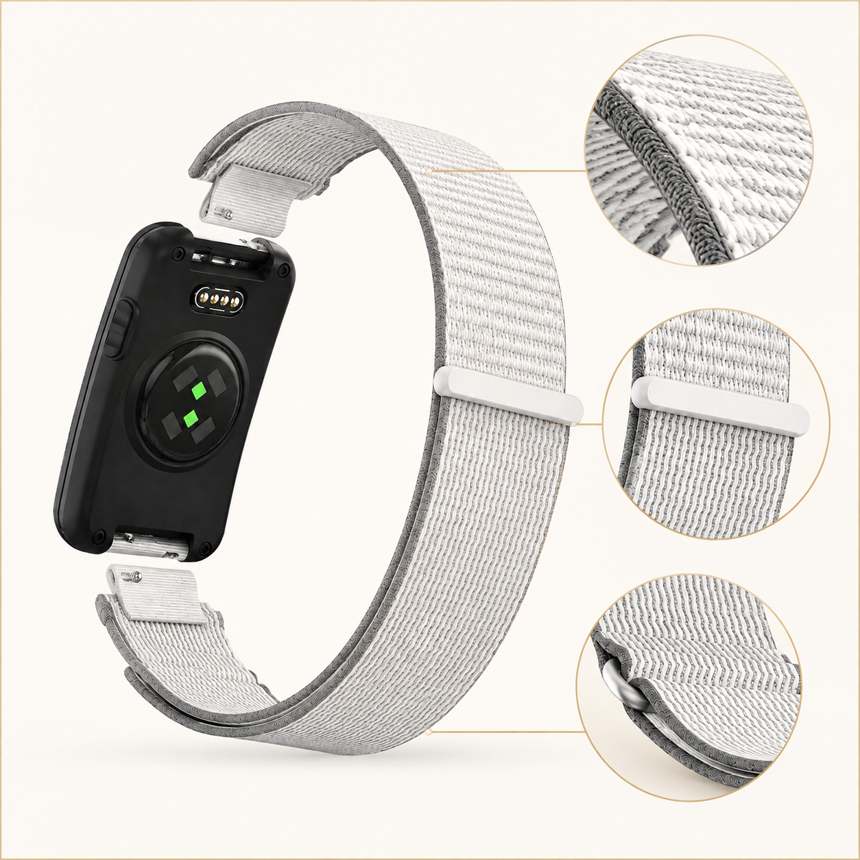 AeroLoop DuoFit woven nylon and adjustable loop details
