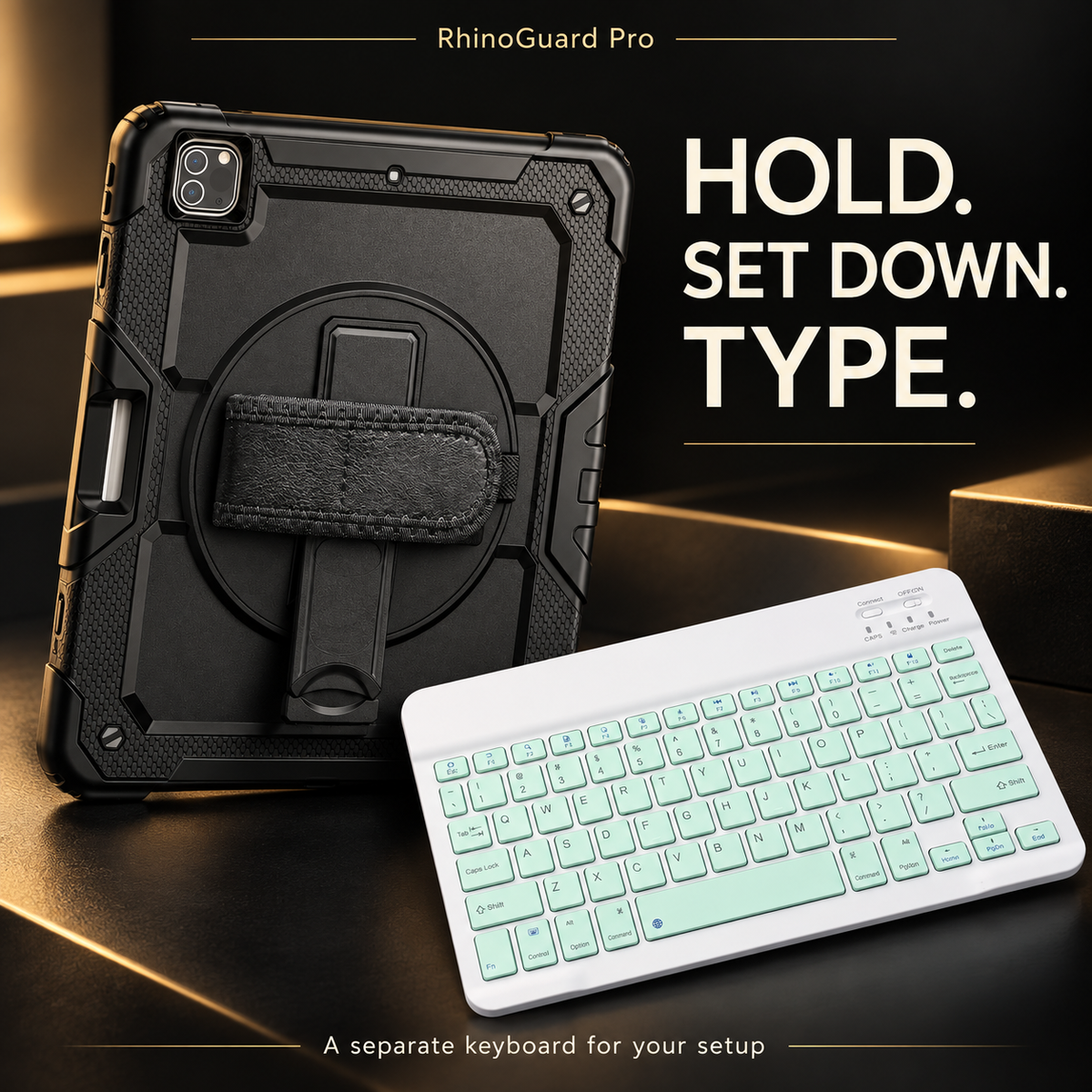 RhinoGuard Pro color and design feature graphic
