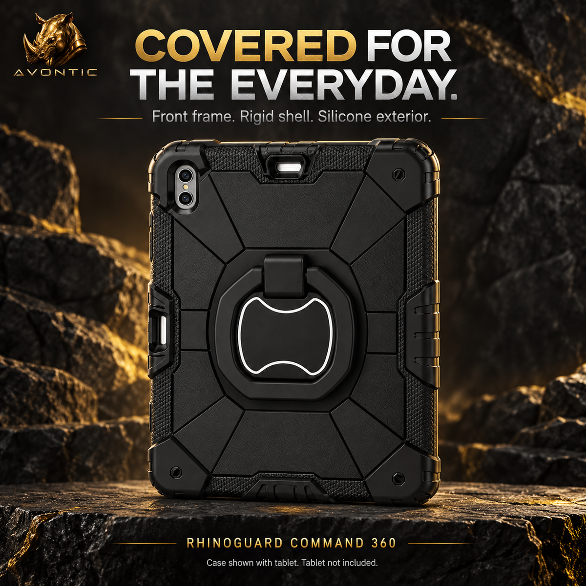 RhinoGuard Command 360 — product benefits 3 — Avontic gold rhino branding