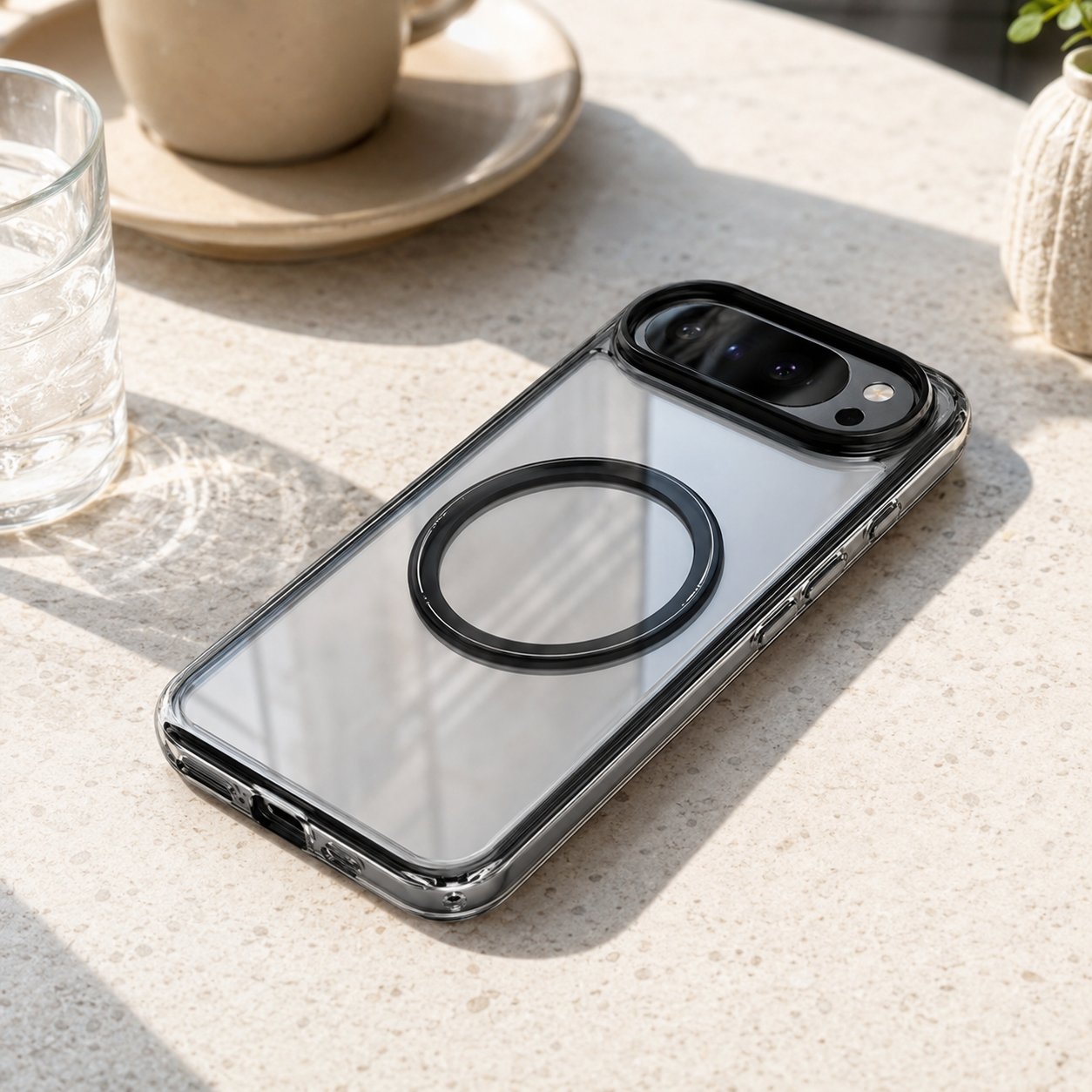 Avontic CrystalHalo Google Pixel case lifestyle product image
