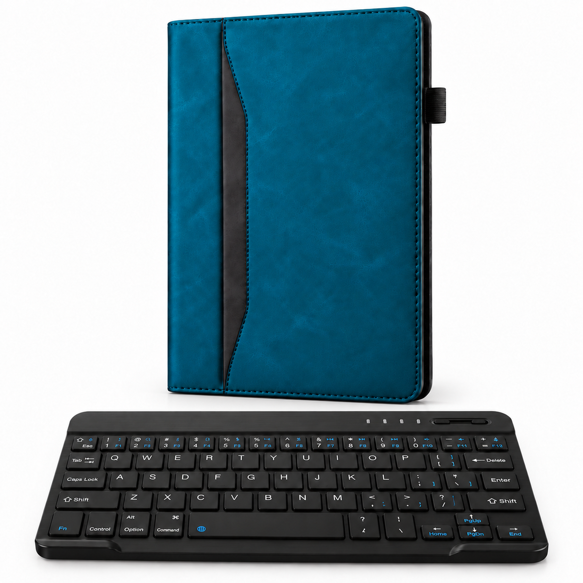 RhinoGuard Executive Folio WorkForce — Deep Ocean — protective case with separate black 10-inch wireless keyboard