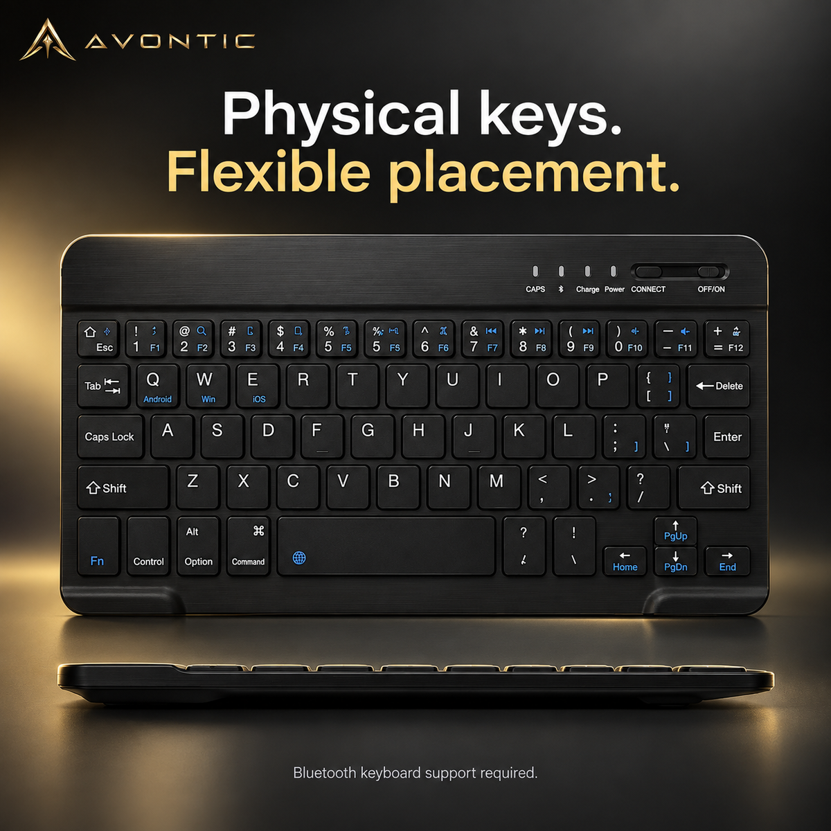 RhinoKeys keyboard finish and key detail