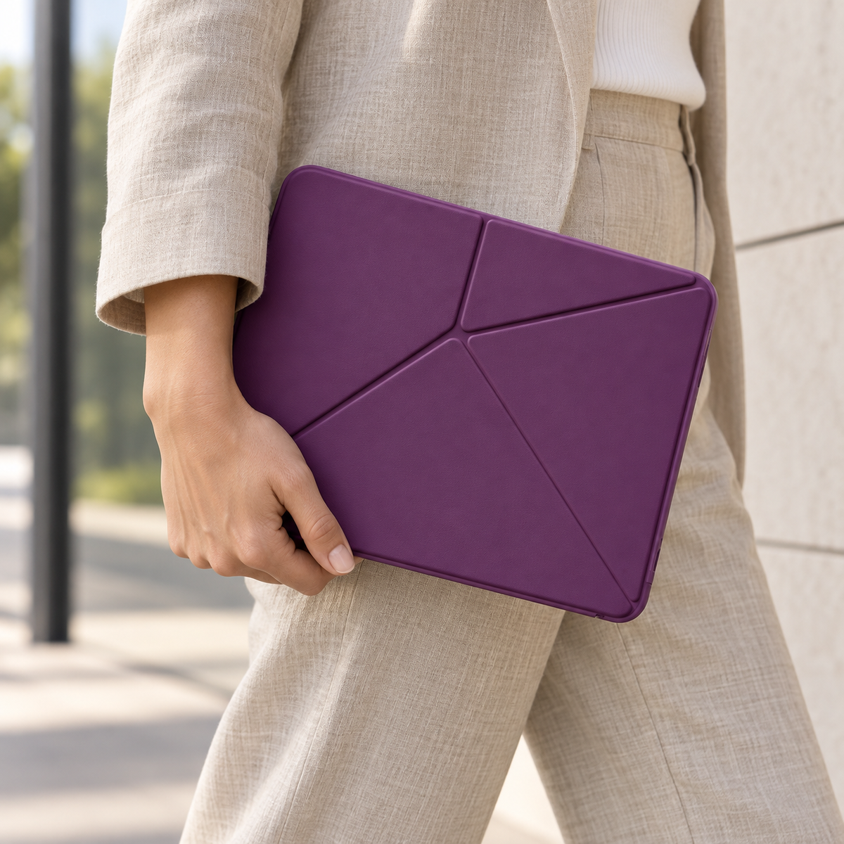 Avontic FormaLift Pivot iPad case, lifestyle detail 03
