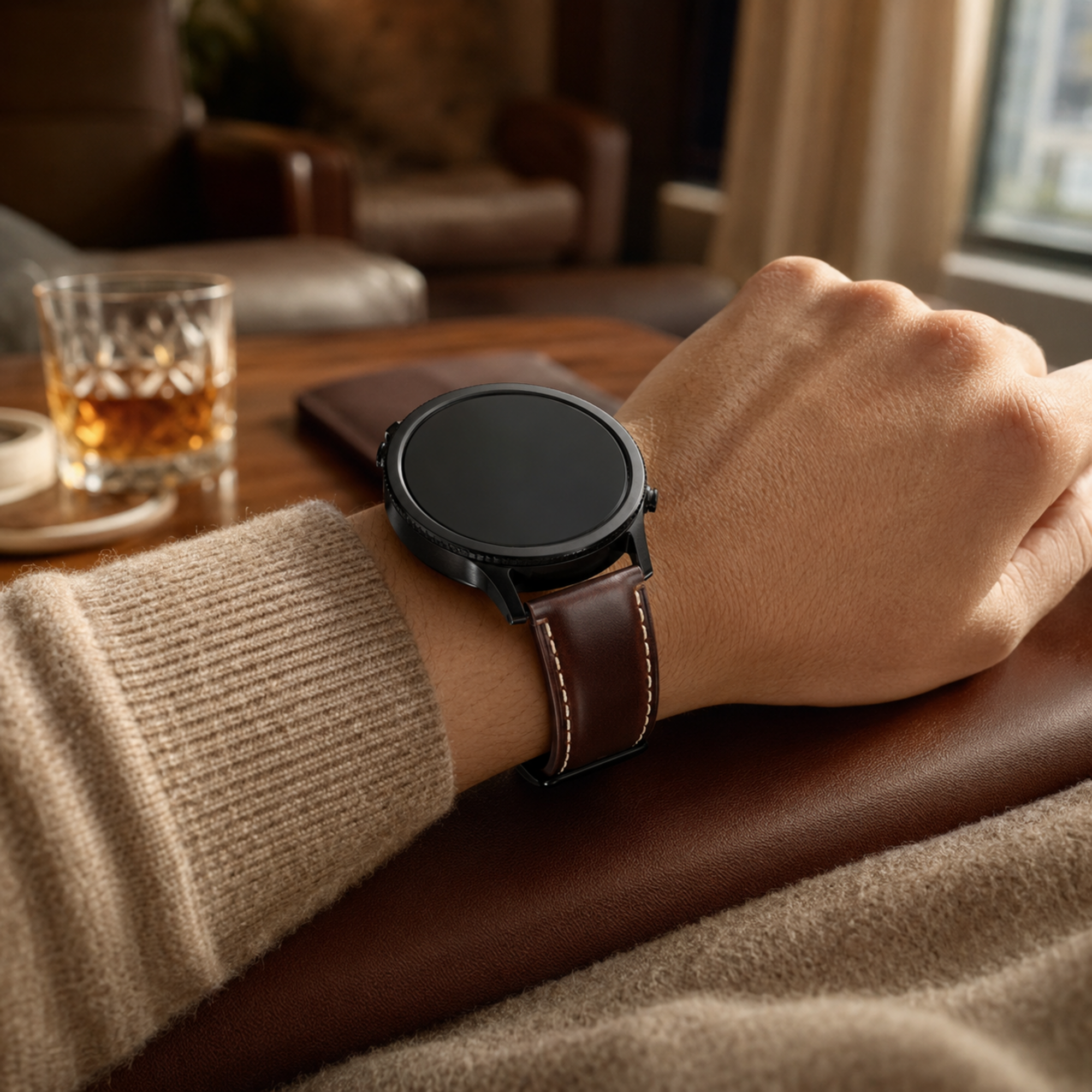 Samsung Galaxy Watch Ultra2 47mm Band – AtelierHide Signature Leather — product view 11