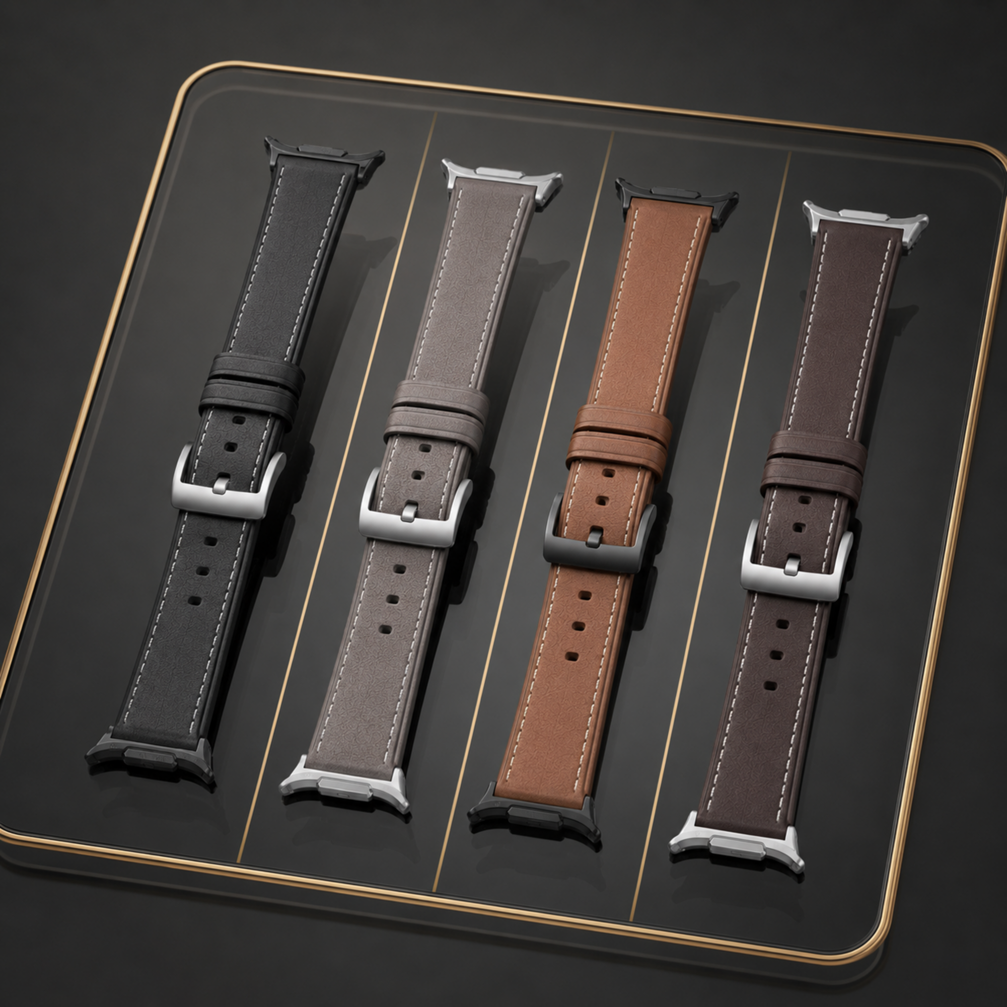 Samsung Galaxy Watch Ultra2 47mm Band – ContourHide Executive Leather — product view 11