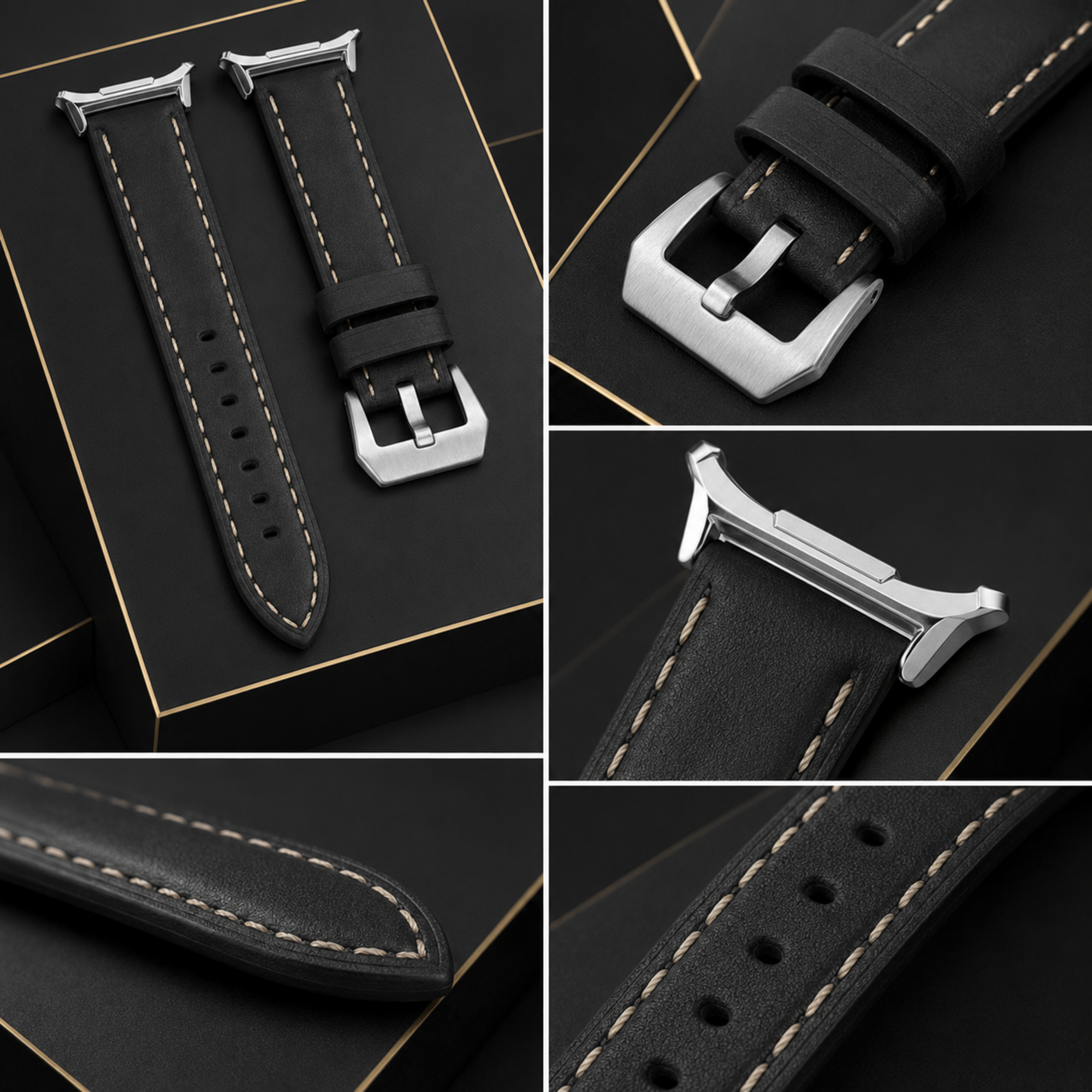 Samsung Galaxy Watch Ultra2 47mm Band – HeritageForge Pro Leather — product view 8