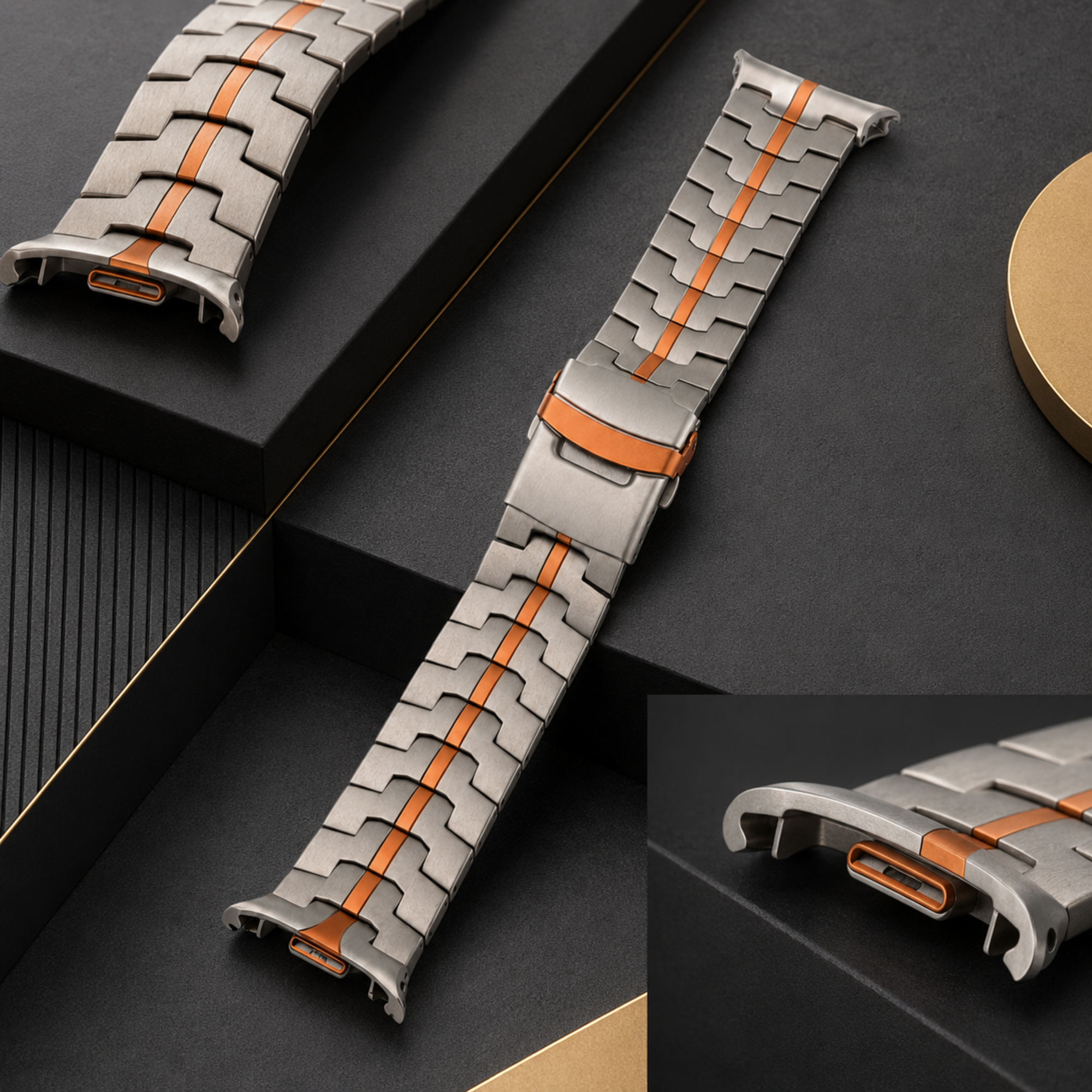 Samsung Galaxy Watch9 40mm/44mm Band – TitanForge Axis Pro Titanium — product view 7