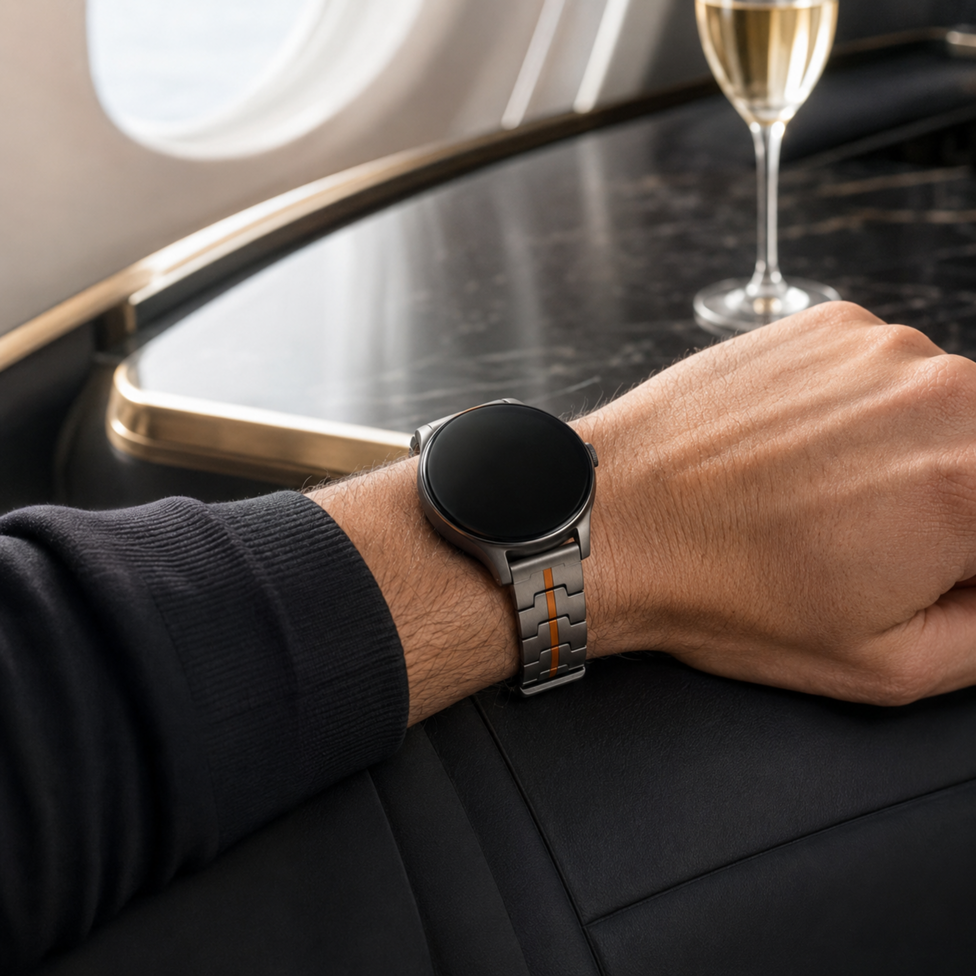 Samsung Galaxy Watch9 40mm/44mm Band – TitanForge Axis Pro Titanium — product view 10
