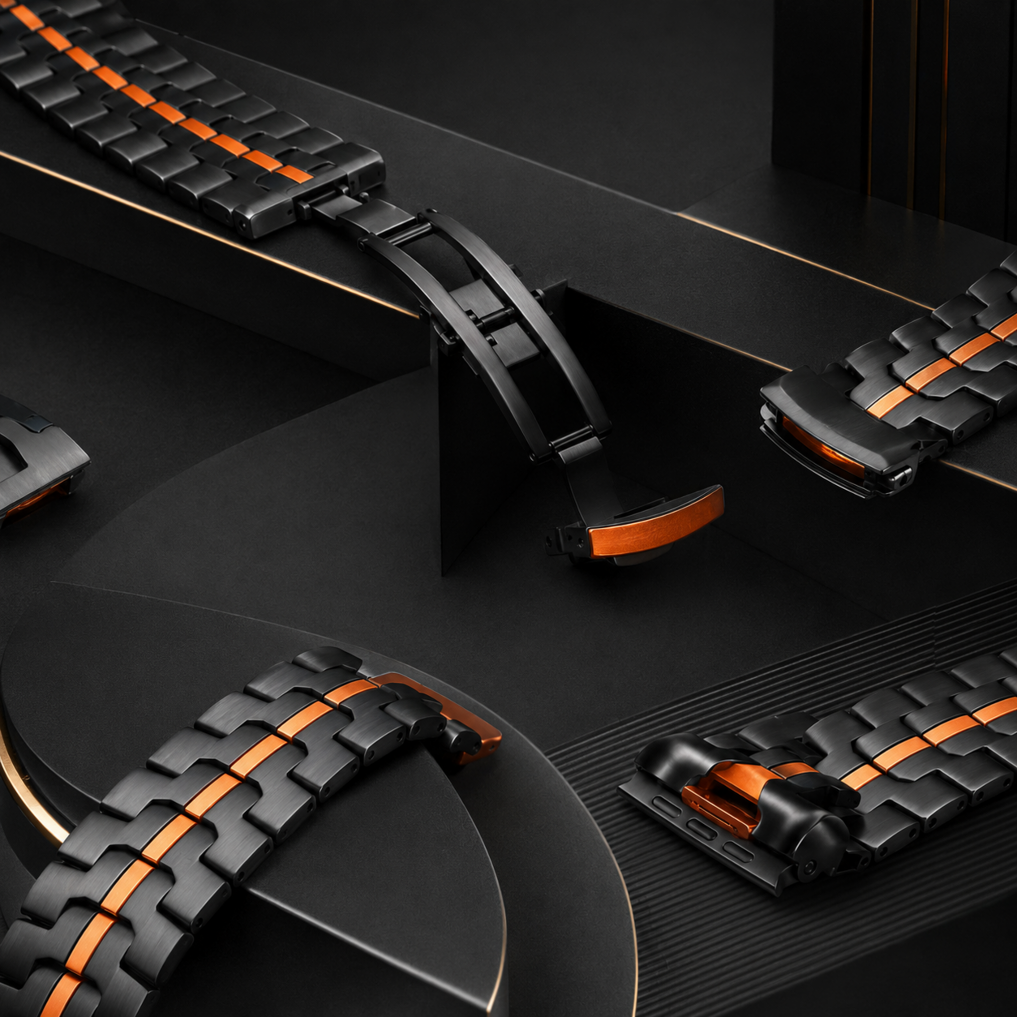 Samsung Galaxy Watch9 40mm/44mm Band – TitaniumLuxe Apex Pro — product view 7