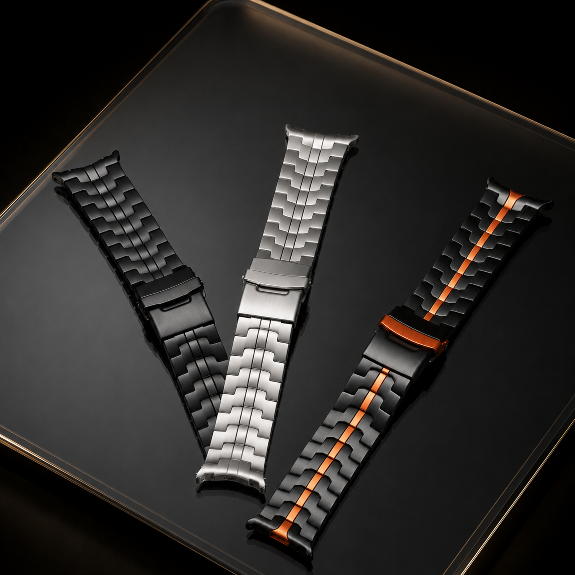 Samsung Galaxy Watch9 40mm/44mm Band – TitaniumLuxe Apex Pro — product view 8