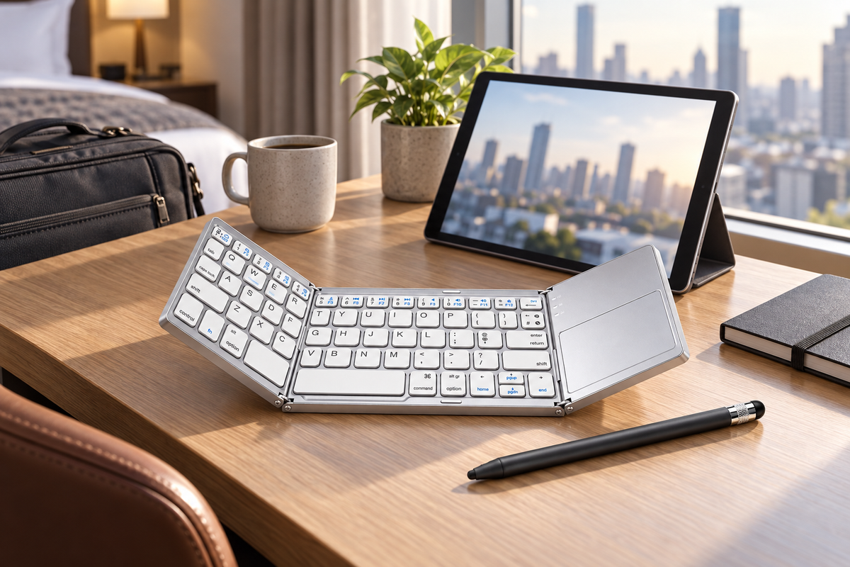 WorkForce Fold Upgrade Kit lifestyle setup 2; devices and styling props are not included