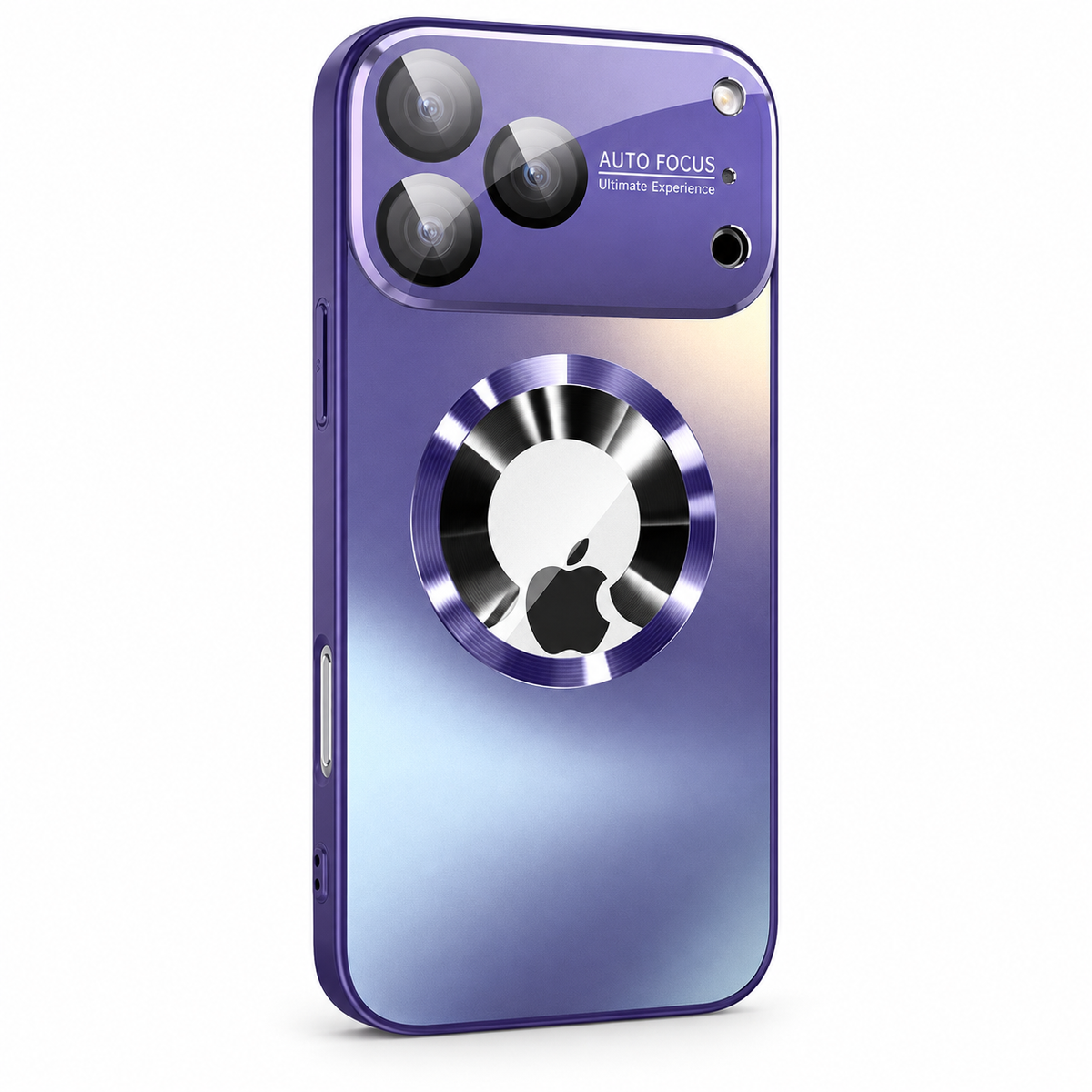 Avontic LustreMag Matte Magnetic Case in Dark Purple on a white background