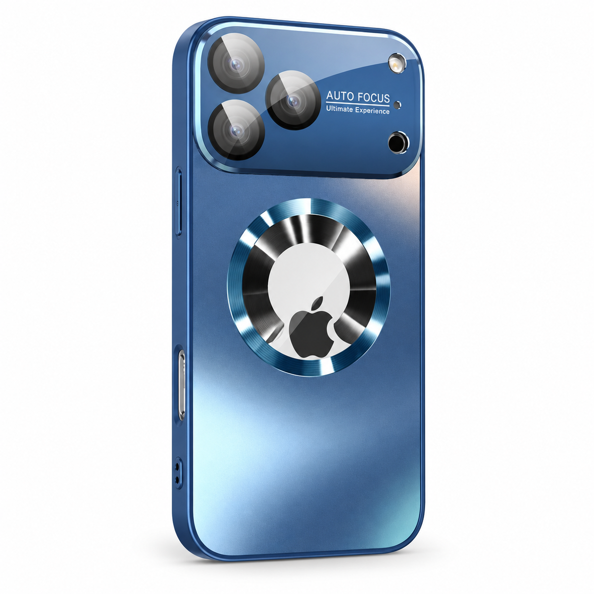 Avontic LustreMag Matte Magnetic Case in Navy Blue on a white background