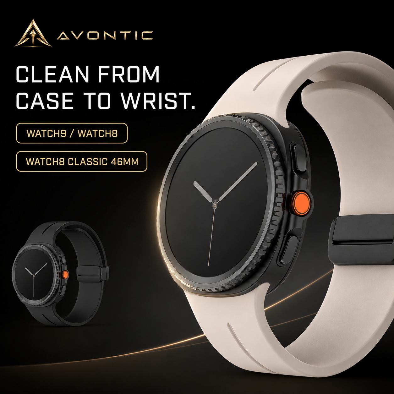 Avontic MagnaFlex compatibility for Galaxy Watch9, Watch8 and Watch8 Classic