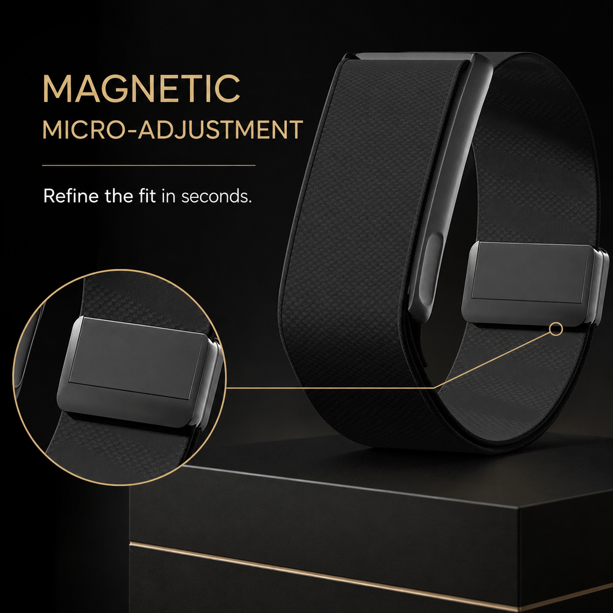 Avontic MagWeave Magnetic Nylon Band for WHOOP 5.0 — product view 18